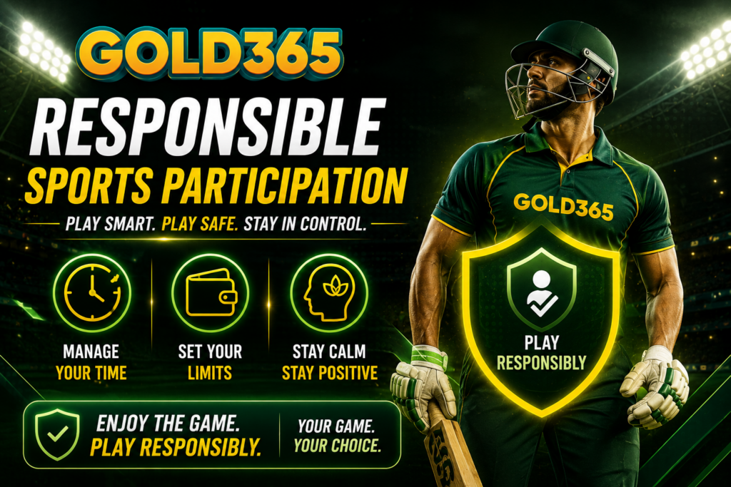 Gold365: Responsible Sports Participation