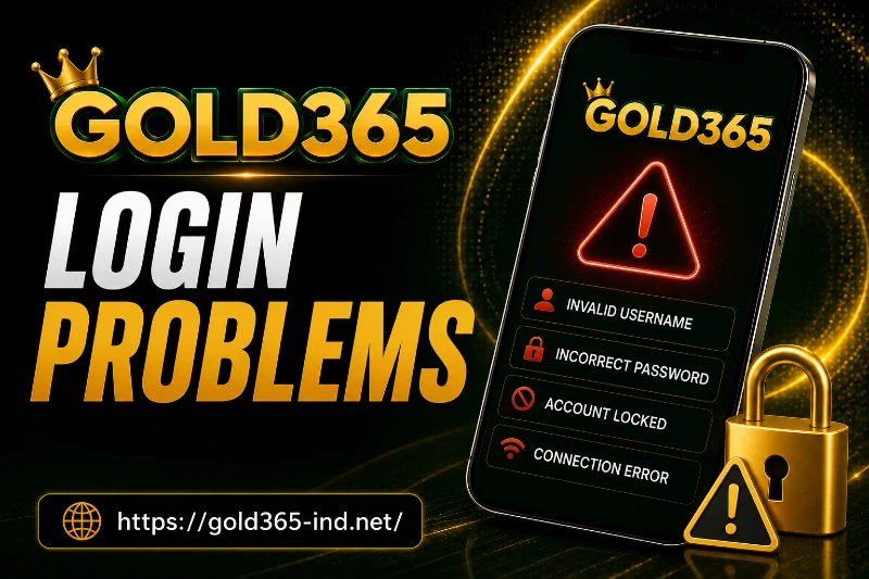 Gold365 Login Problems